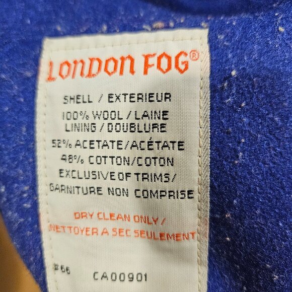 Vintage London Fog Ladies Wool Jacket Size 14 - Picture 8 of 15